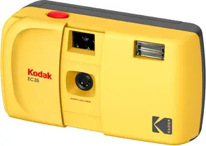 Kodak EC35 35mm Film Camera Butter Yellow