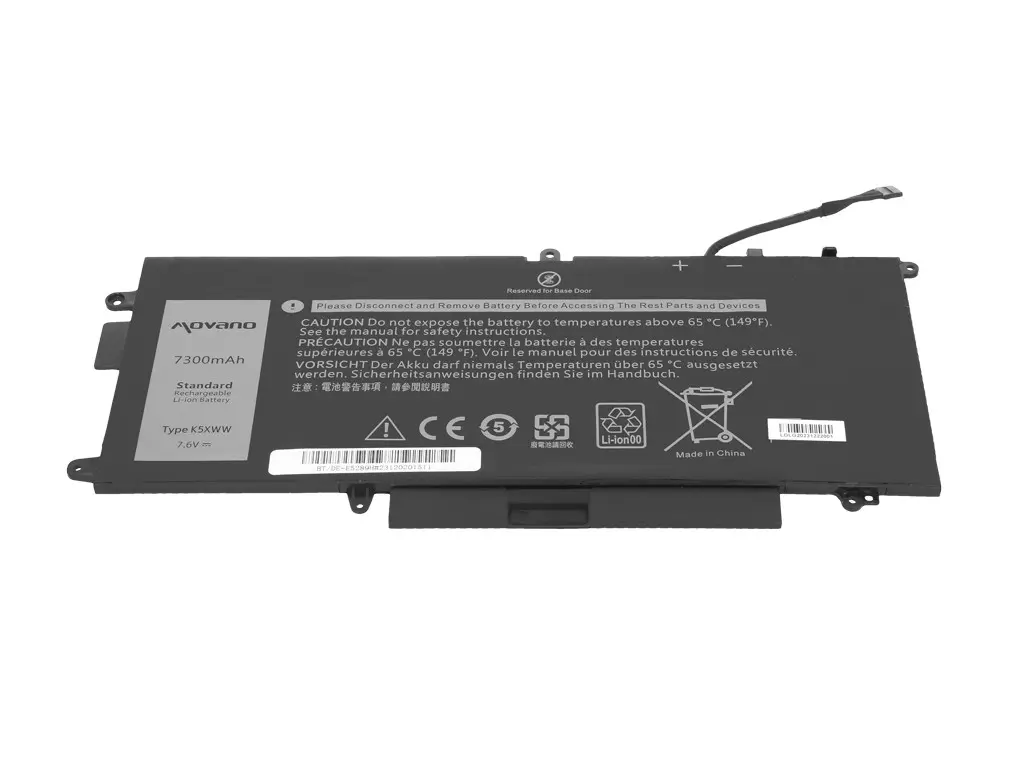 Movano BT/DE-E5289H Akumulators priekš Dell Latitude 5289 7390 Photo 3
