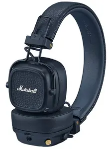 Marshall Major V Wireless On-Ear Headphones, Bluetooth, Midnight Blue