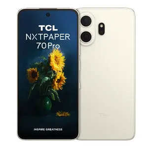 TCL 70 NXTPAPER Pro Smartphone 6.9" Dual SIM Android 16 5G 8 GB RAM 256 GB Storage 50 MP Camera 5200 mAh Battery Gold