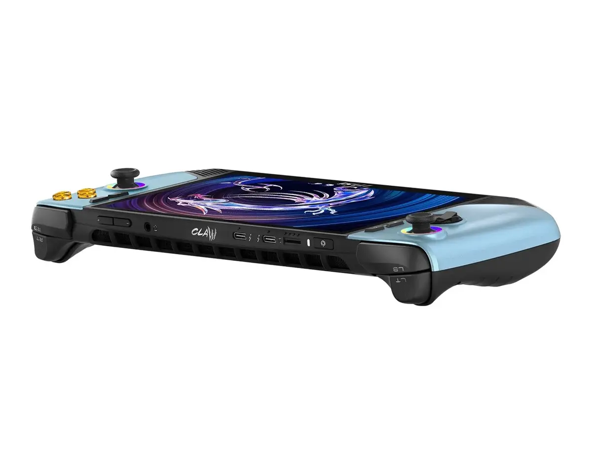 MSI Claw 8 AI+ A2VM Glacier Blue Edition-254PL Game Console Photo 4