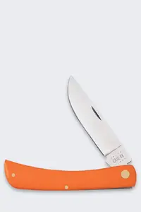 Case Sod Buster SS Orange Folding Knife with Stainless Steel Blade
