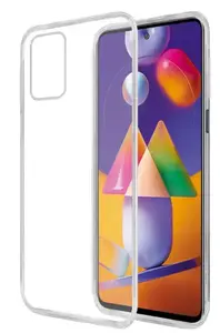 Fusion Ultra Back Case 1 mm Protect Silicone Case For Samsung M317 Galaxy M31S Transparent