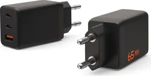 Сетевое зарядное устройство URBAN ARMOR SRGE GaN 65W Power Delivery 2x USB-C 1x USB-A черный