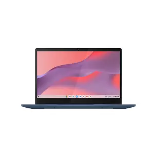 Lenovo IdeaPad 3 Chromebook 14-inch Full HD MediaTek Kompanio 520 4 GB RAM ARM Mali Blue German QWERTZ keyboard