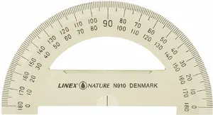 Linex N910 180 Protractor 10 cm Natural