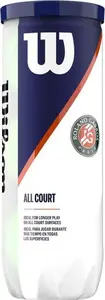 Wilson Tenisa bumbas Roland Garros All Court 3 gab dzeltenas WRT126400