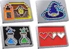 Магнитные значки HyperX 8 Bit Magnetic Badges для клавиатуры Photo 3