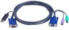 ATEN 1.8m Black Cable 2L5502UP