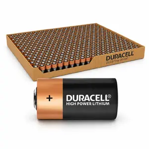 Литиевая батарейка Duracell DL123A CR123A 3V 1550mAh без упаковки