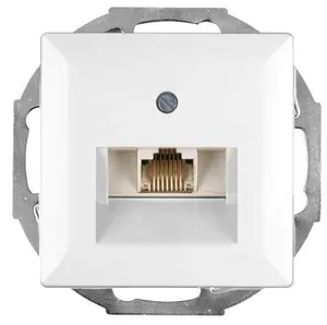 Opal Opal GTP 10P BI/MOD.KOMP. Universal Computer and Telephone Socket RJ45 White