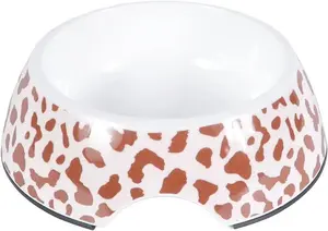 Aptel WILD Kaķu bļoda balta ar brūniem plankumiem 230 ml