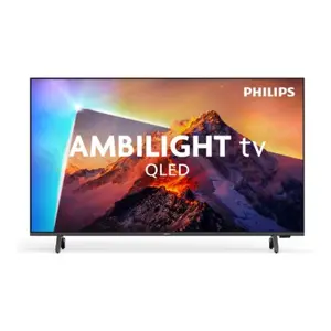 Philips 43PQS8611/12 43 collu 4K Ultra HD Smart QLED televizors ar Wi-Fi un DVB-T2/T/C/S/S2 melns