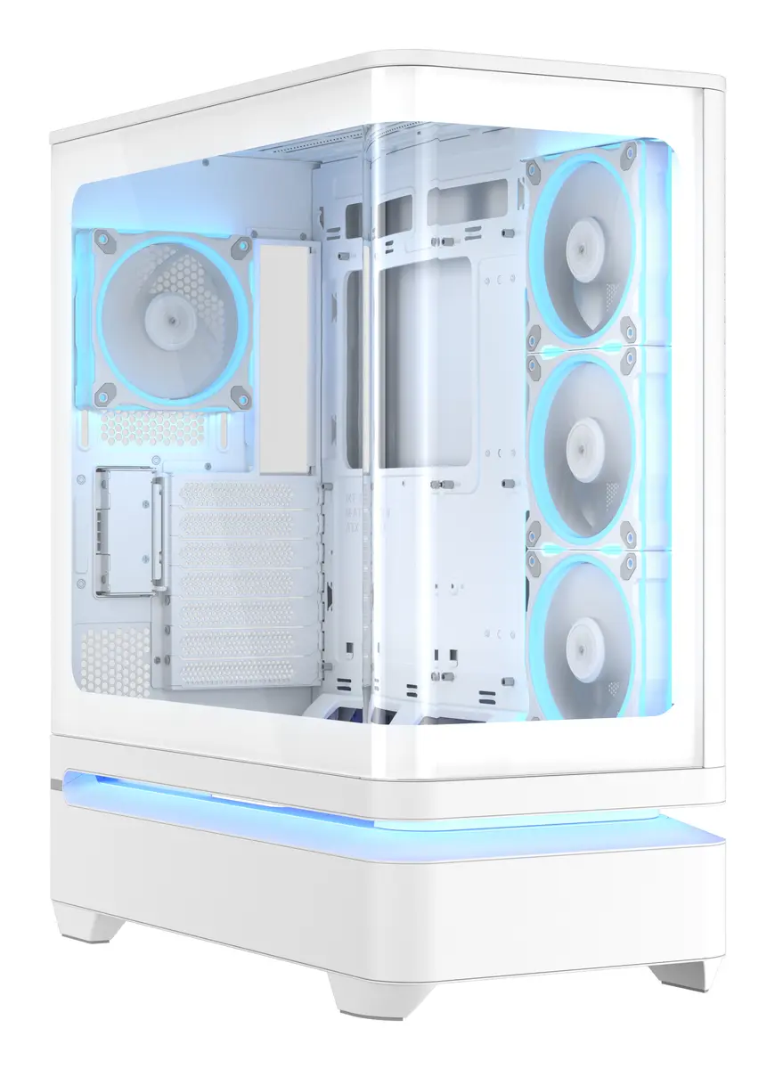 Компьютерный корпус ASUS PRIME AP304 TG ARGB White Photo 2