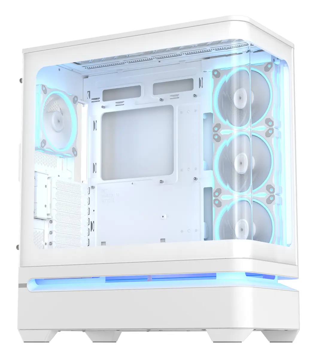 Компьютерный корпус ASUS PRIME AP304 TG ARGB White Photo 3