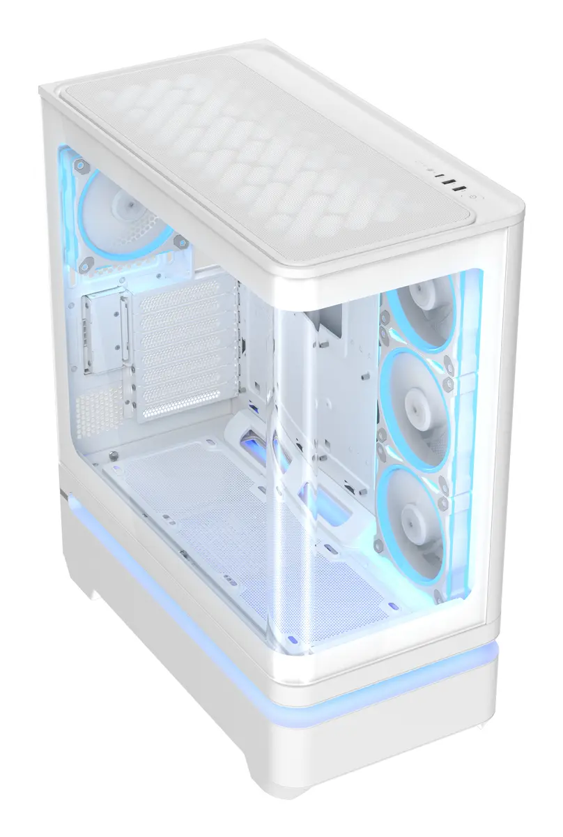 Компьютерный корпус ASUS PRIME AP304 TG ARGB White Photo 4