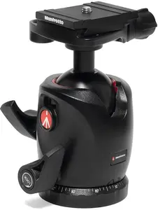 Manfrotto X-Pro lodveida galva MHXPRO-Q6TX ar Arca-Swiss Top Lock un XCHANGE bāzi, trīskāršu fiksāciju, celtspēja 15 kg