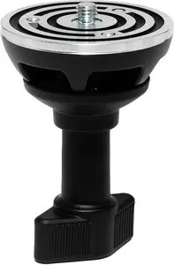 Manfrotto 520BALLSHX Īsā puslode 75mm video piederums ar 3/8 collas skrūvi un alumīnija konstrukciju