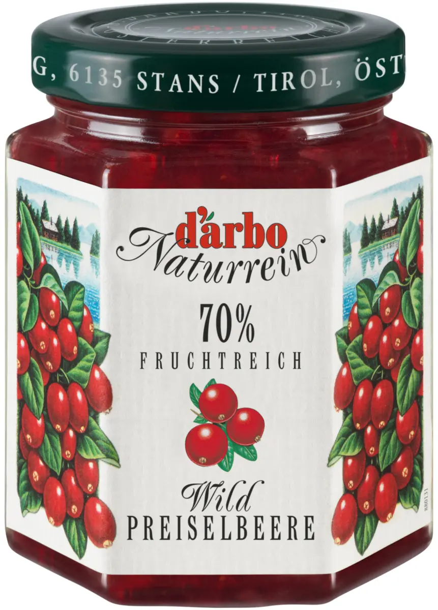 Brūkleņu ievārījums Darbo 70%, 450-23509, 9001432029417