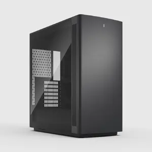 Fractal Design Define One Dark TG Light Tint Midi Tower PC Case Black with Tempered Glass and Pre-installed Fans