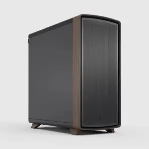 Fractal Design Summit Black Solid Midi Tower PC Case with Three 140 mm Front Fans and Support for 2.5 and 3.5 Inch Drives