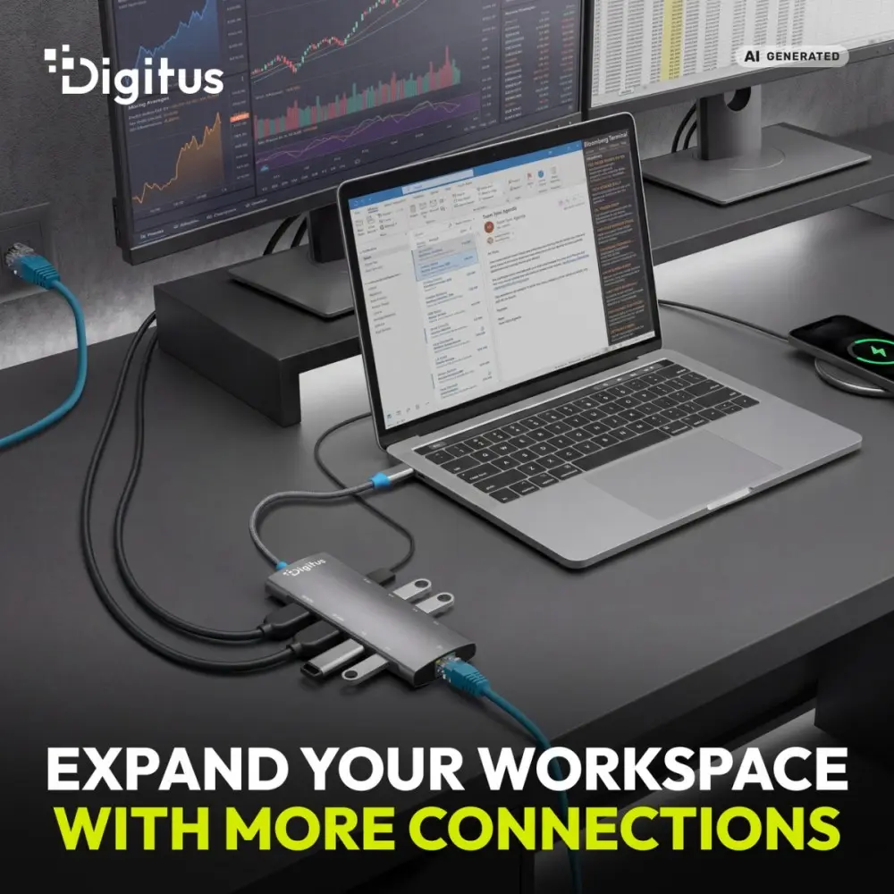 DIGITUS DA-70922 USB-C Docking Station Photo 10