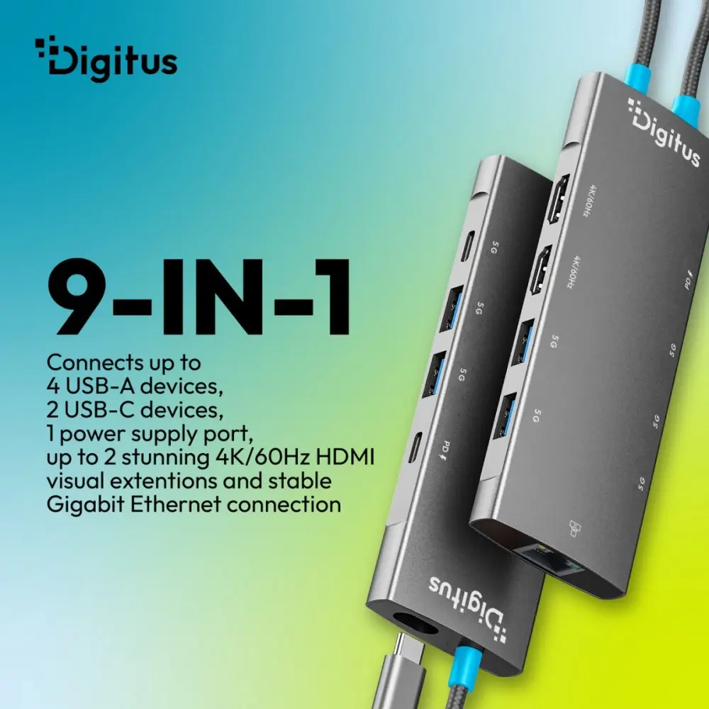 DIGITUS DA-70922 USB-C Docking Station Photo 11