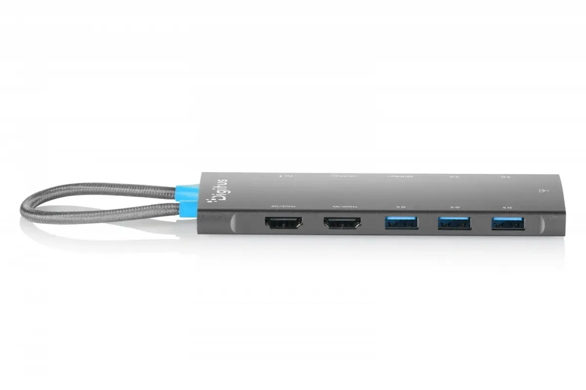 DIGITUS USB-C Dokstacija 11-Portu Photo 6