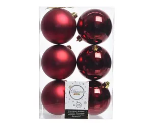 Рождественские игрушки 022053 DECORIS 6 шт набор украшений для елки
