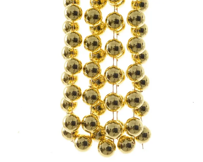 DECORIS PLASTIC BEAD GARLAND XXL Dekoratīvā Pērļu Virtene Photo 2
