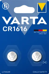 Varta 06616 Uzlādējama baterija CR1616 Litija