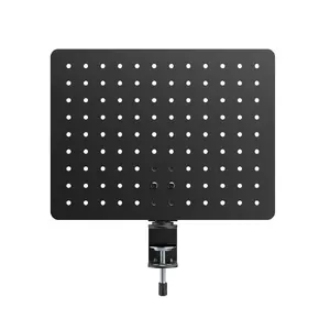 ActiveJet APB-002B Desk Organizer with Rotating Perforated Board in Matte Black