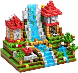 Bounn Magnetic Construction Blocks 2 cm Cubes Waterfall 200 Pieces
