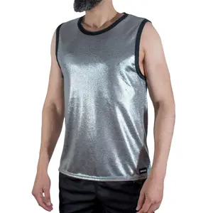 macho underwear Футболка Fine Glitter S/M Вискоза Полиамид Спортивная одежда