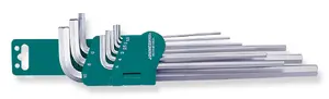 Jonnesway H03SM109S L-type Hex Key Set 1.5-10mm 9-piece