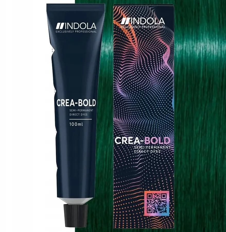 Indola crea-bold Puspermanenta matu krāsa Teal