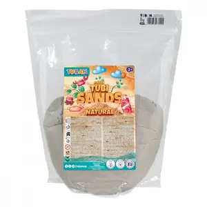 TUBAN Dabiskās dinamiskās smiltis 5kg attīstoša rotaļlieta