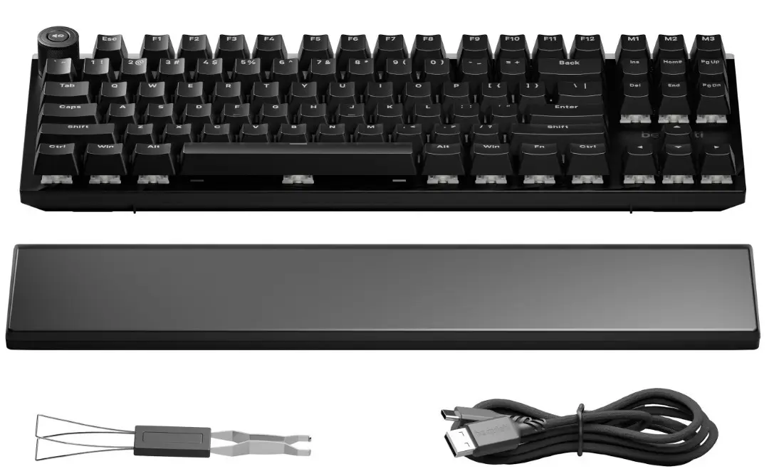 Клавиатура be quiet! Keyboard Light Mount TKL Silent Linear Photo 3