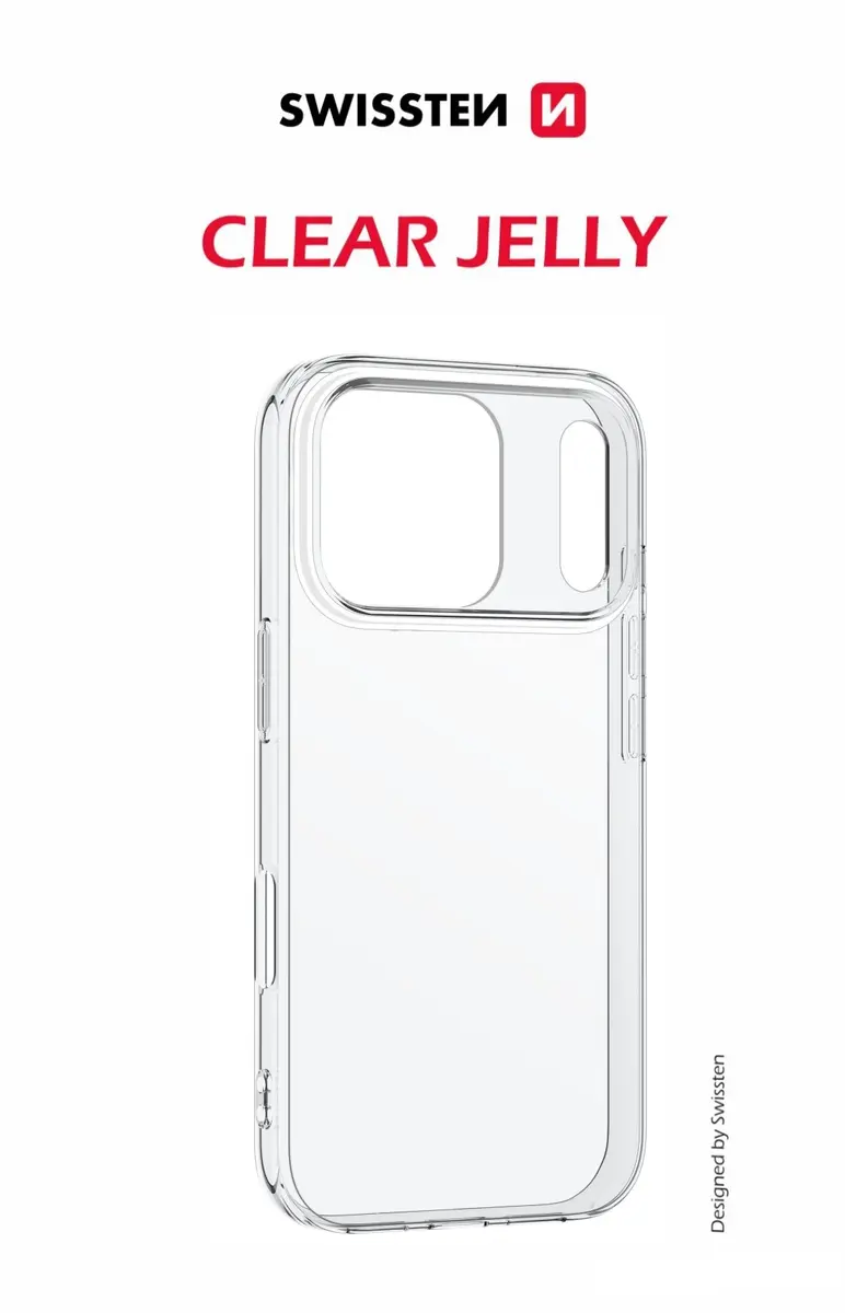 Swissten Clear Jelly Case priekš Apple iPhone 17 Pro Max Photo 2