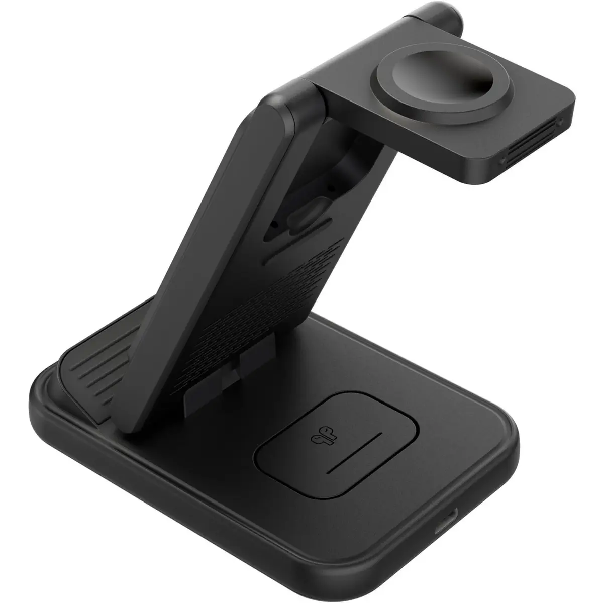 Goobay 3in1 Wireless Charger 15W Black Photo 2