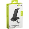Goobay 3in1 Wireless Charger 15W Black Photo 6