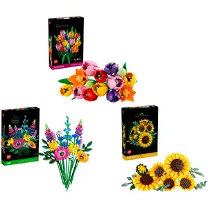 Конструктор LEGO Botanicals Summer Bouquet Bundle с 2201 деталью