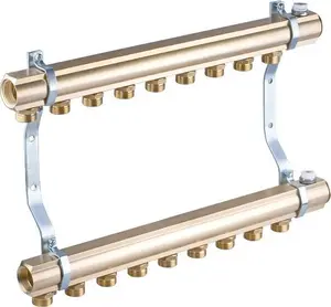 Perfexim PHA-102 Brass Manifold 5-Circuit 45mm PN10