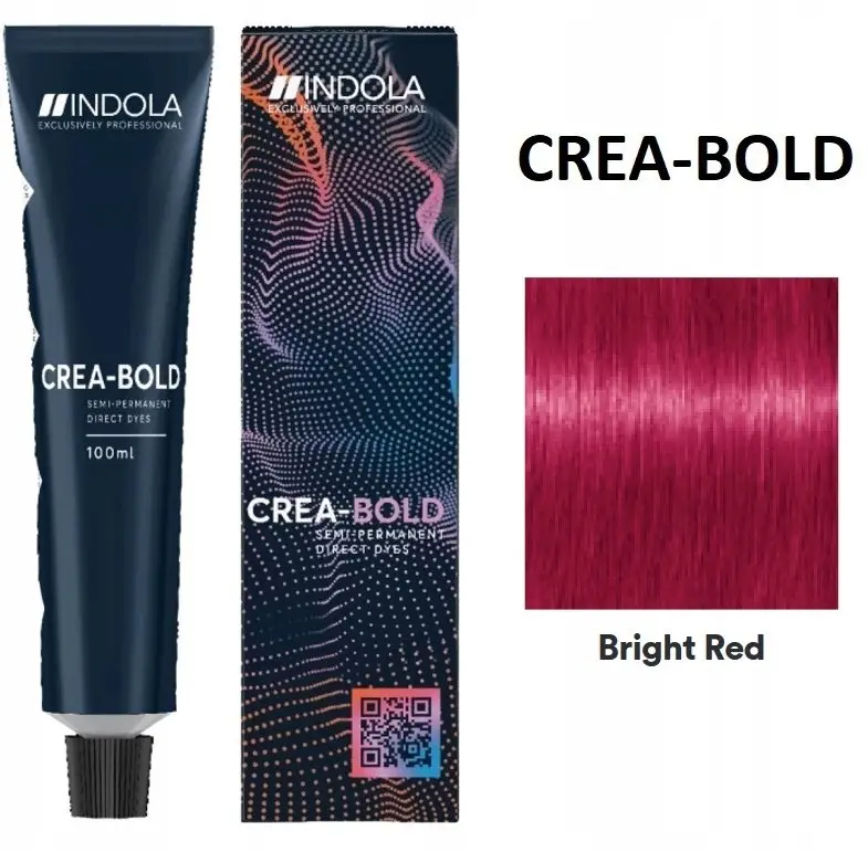 Matu krāsa Indola Crea-Bold Bright Red