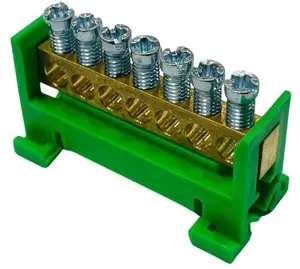 MOREK PE7 Earth Terminal Block Green 7x16mm MAD0007G33
