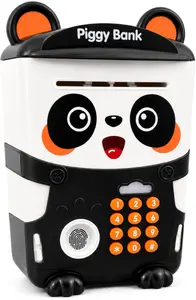 Bounn Panda Electronic Children's Piggy Bank with Fingerprint and PIN Code