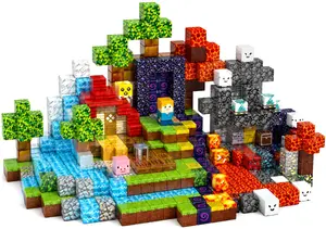 Bounn magnetic building blocks cubes 2 cm My World 200 pieces