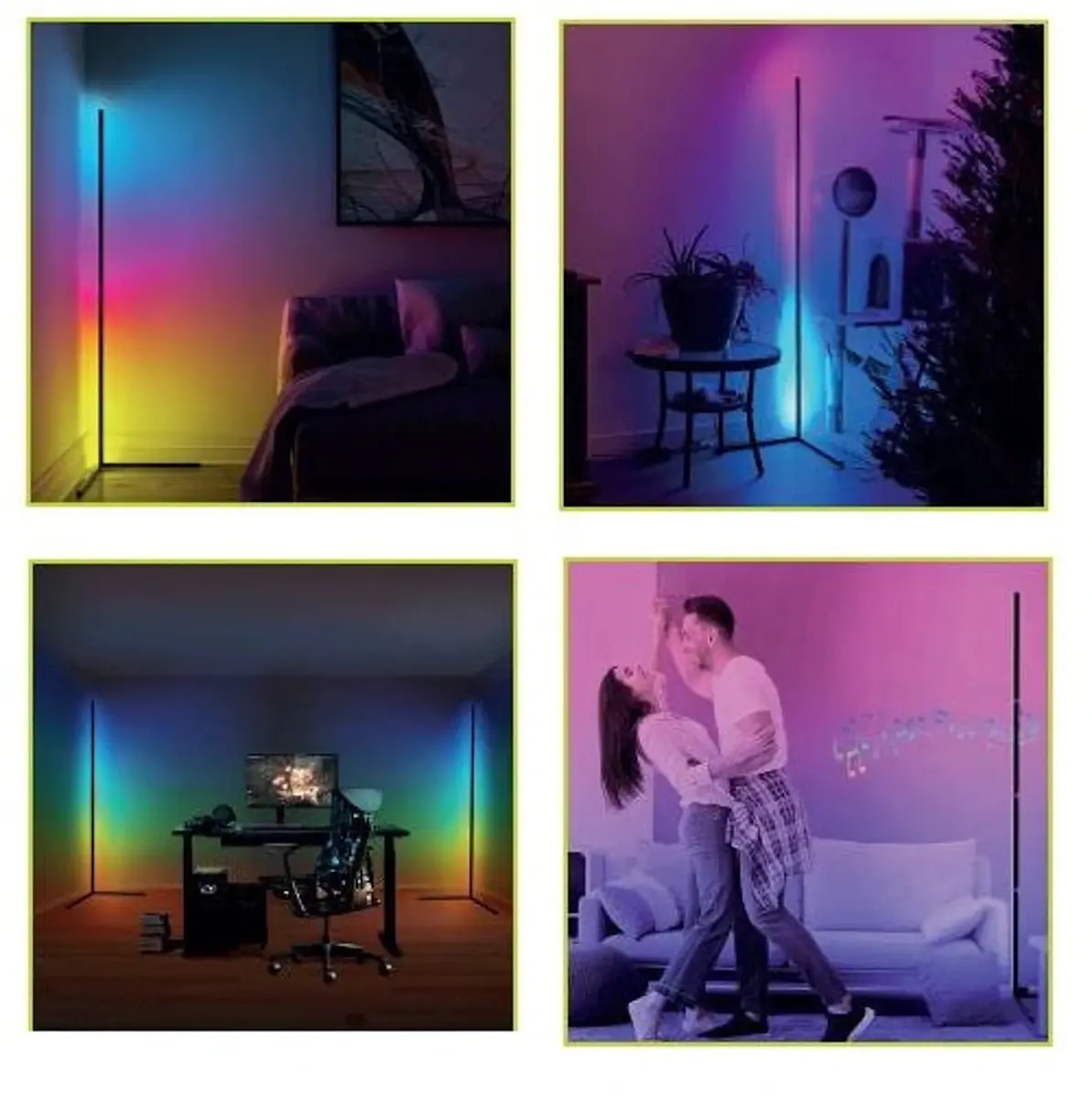 Riff LED RGB+White Corner Lamp 140cm Photo 2