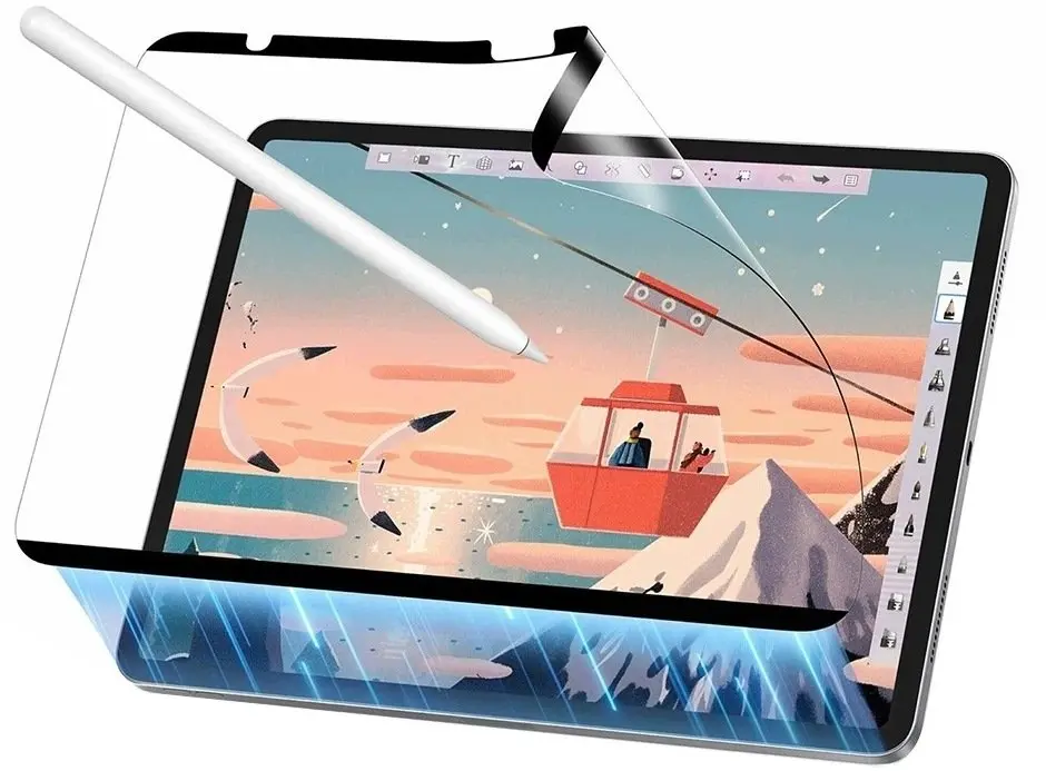 ESR Paper-Feel Ekrāna Aizsargplēve Apple iPad