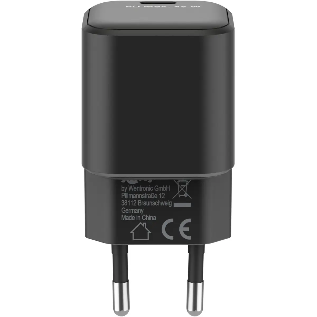 GOOBAY 45W USB-C PD GaN Fast Charger Nano Photo 3